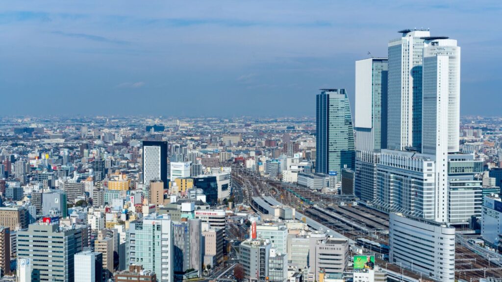 名古屋駅近くの眉毛サロン　名古屋駅の風景