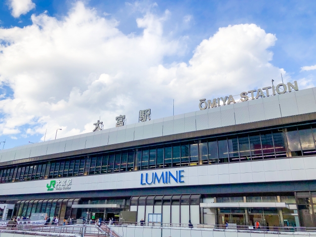 大宮でおすすめのまつ毛パーマサロン　大宮駅の風景