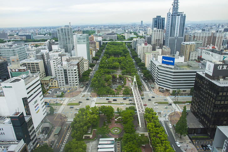 名古屋で学生向けの眉毛サロン　名古屋の風景