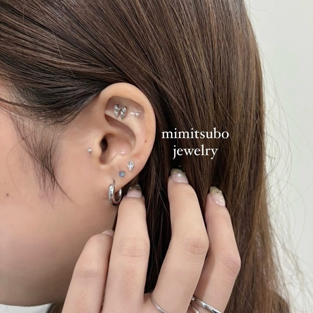 イエビューティスタジオ(i__ee.beauty) 福岡で耳つぼジュエリーのできる眉毛サロン