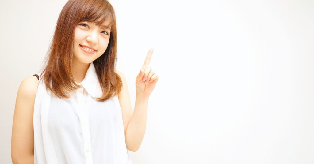 ハンズフリーの眉毛テンプレートを使うときのポイント 女性のイメージ