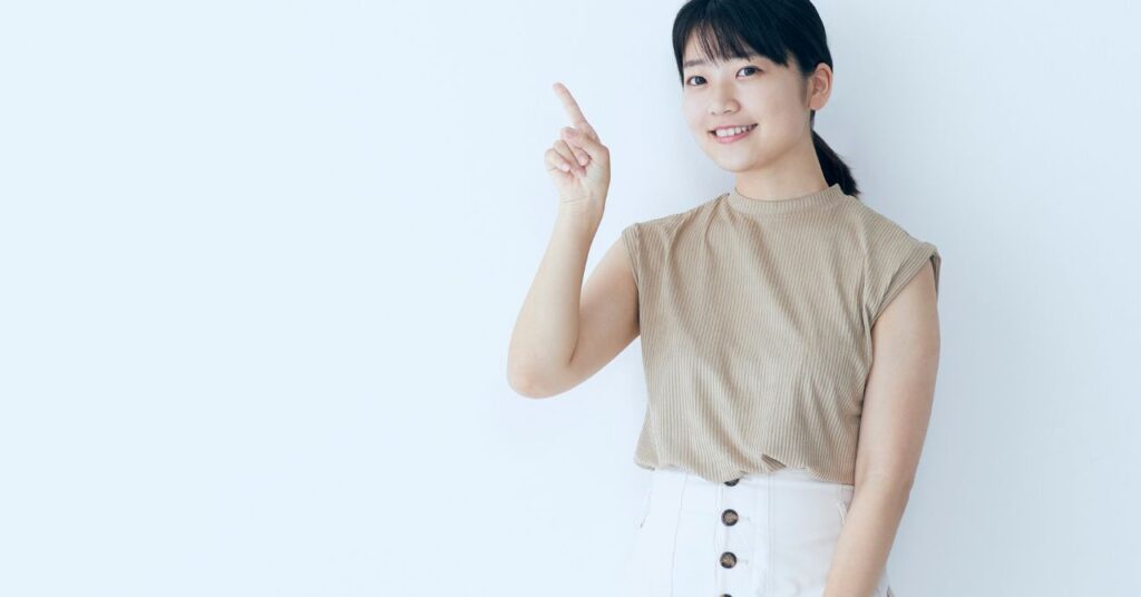 眉毛タトゥーシールで気をつけたいポイント 女性のイメージ